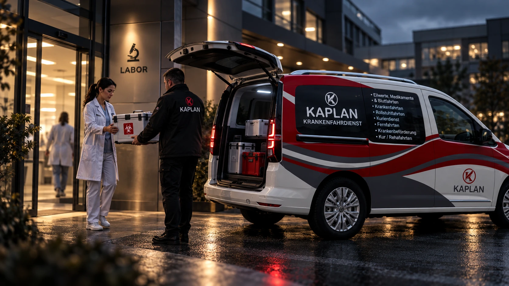 KAPLAN Eilwerte Medikamente und Blutfahrten in Duisburg